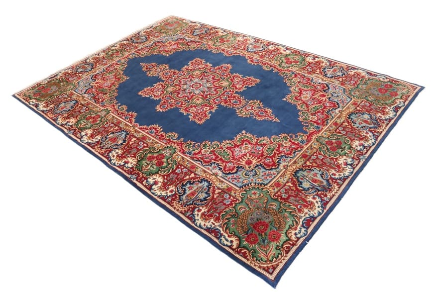 Kerman Perserteppich aus Iran, 365 × 256 cm