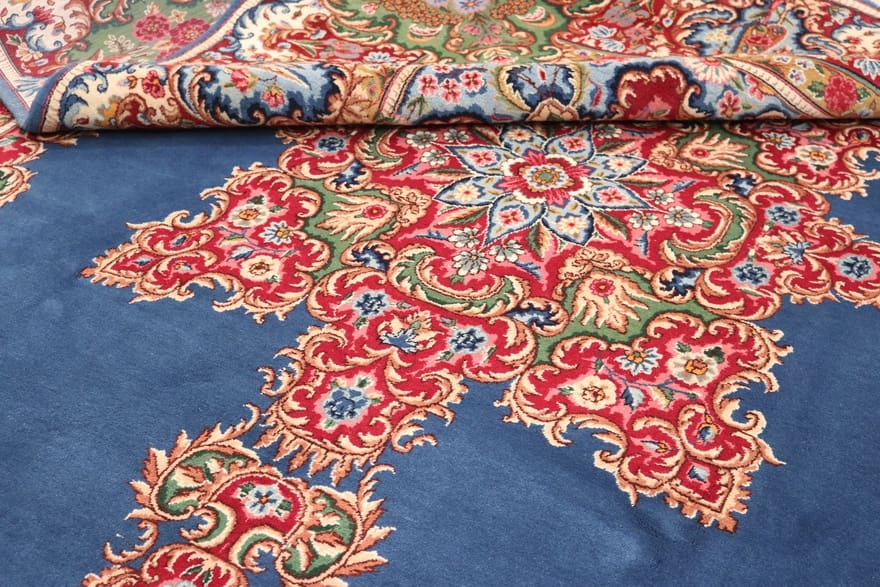 Kerman Perserteppich aus Iran, 365 × 256 cm