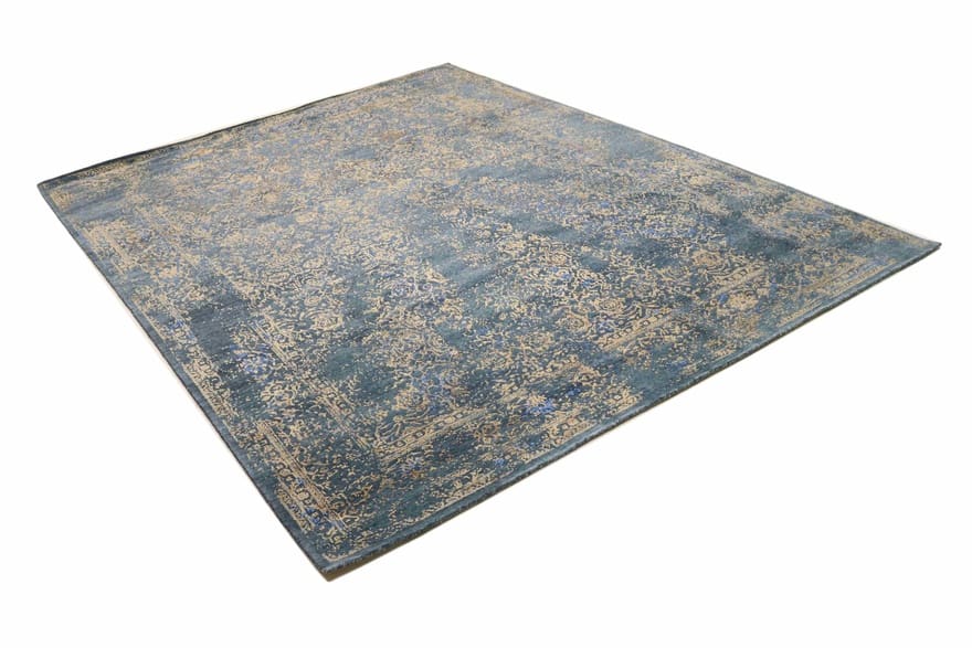 Orientteppich 350 × 263 cm aus Wolle, handgeknüpft