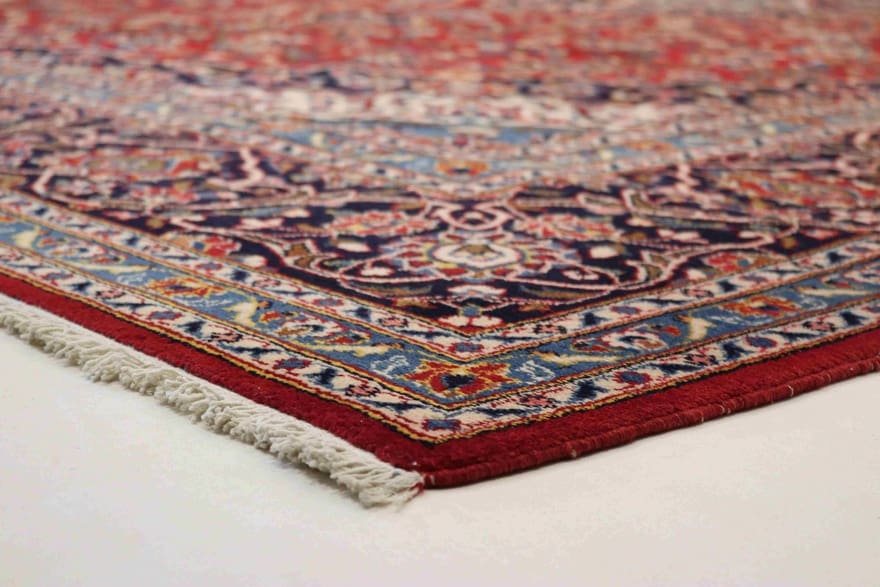 Kashan Perserteppich aus Iran, 398 × 298 cm