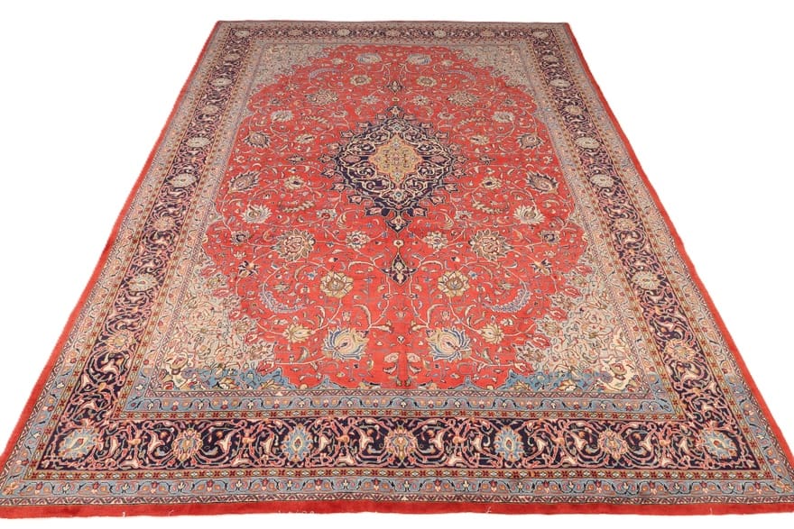 Sarough Farahan Perserteppich aus Iran, 383 × 284 cm