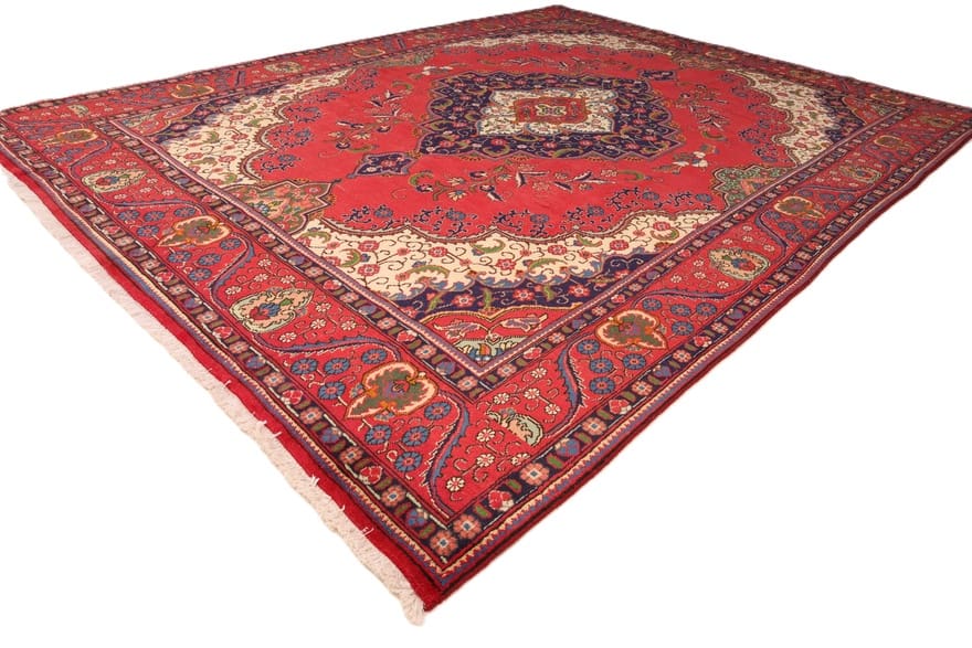 Täbriz Perserteppich 388 × 295 cm aus Wolle, handgeknüpft