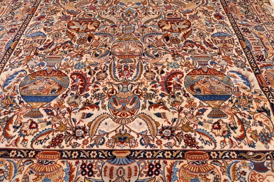 Handgeknüpfter Perserteppich 400 × 300 cm