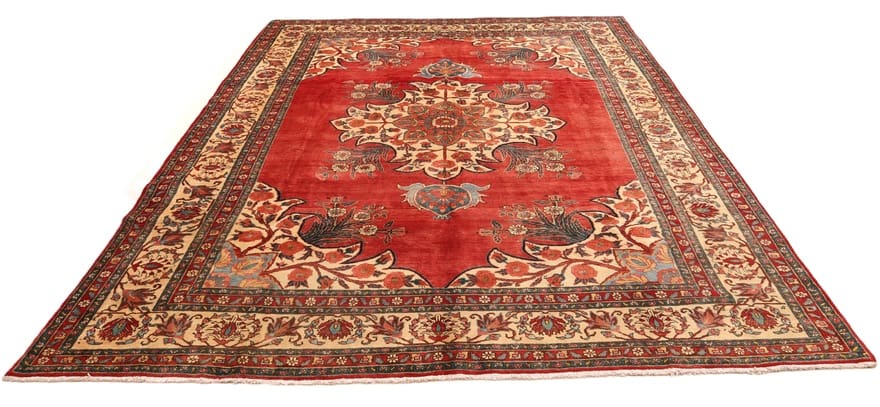 Täbriz Perserteppich aus Iran, 385 × 299 cm