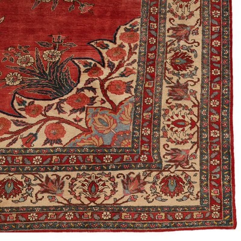 Täbriz Perserteppich aus Iran, 385 × 299 cm