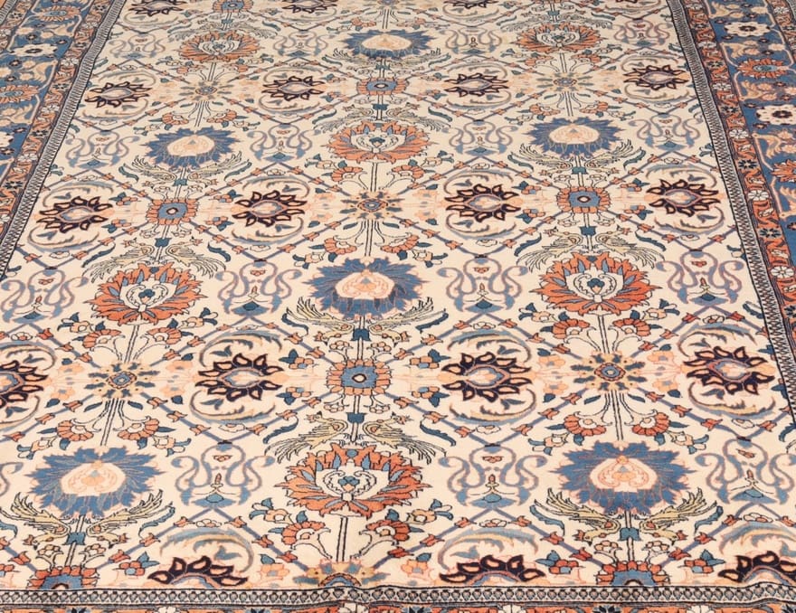 Handgeknüpfter Perserteppich 324 × 204 cm