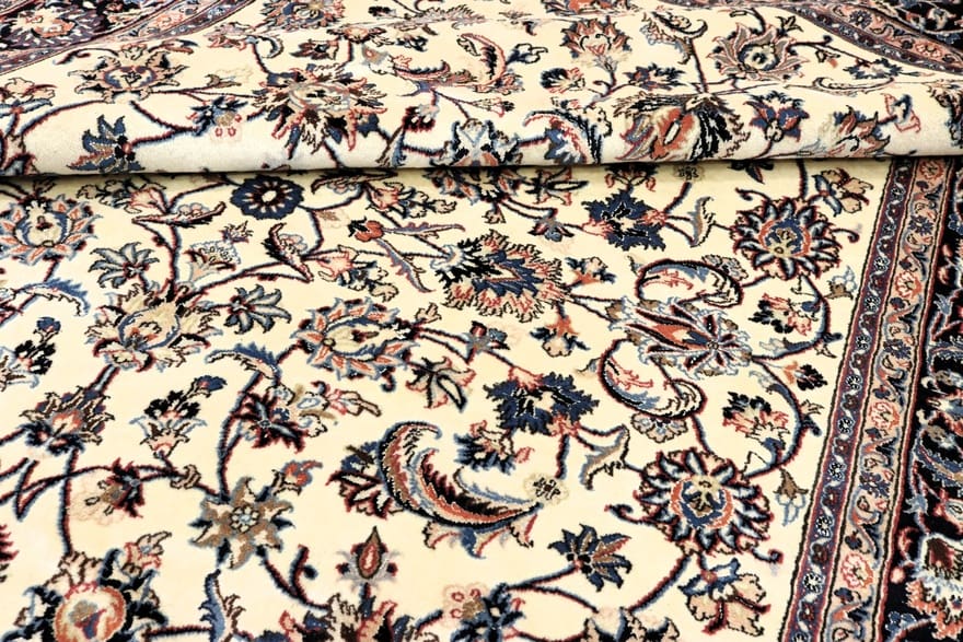 Handgeknüpfter Mashhad Perserteppich, 304 × 193 cm, Wolle