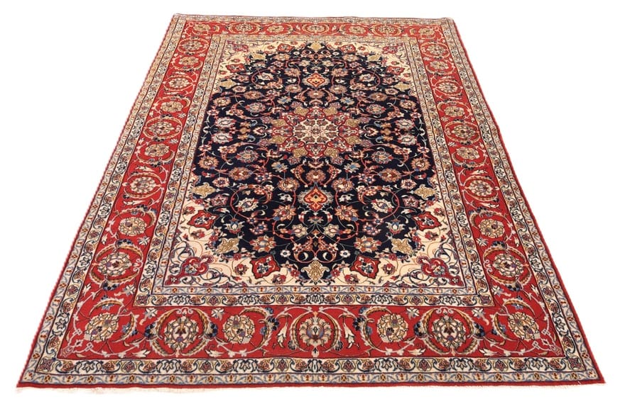 perserteppich-esfahan-238-x-160-cm-wolle-seide-handgeknupft-2 Isfahan Perserteppich 238 × 160 cm aus Wolle & Seide, handgeknüpft