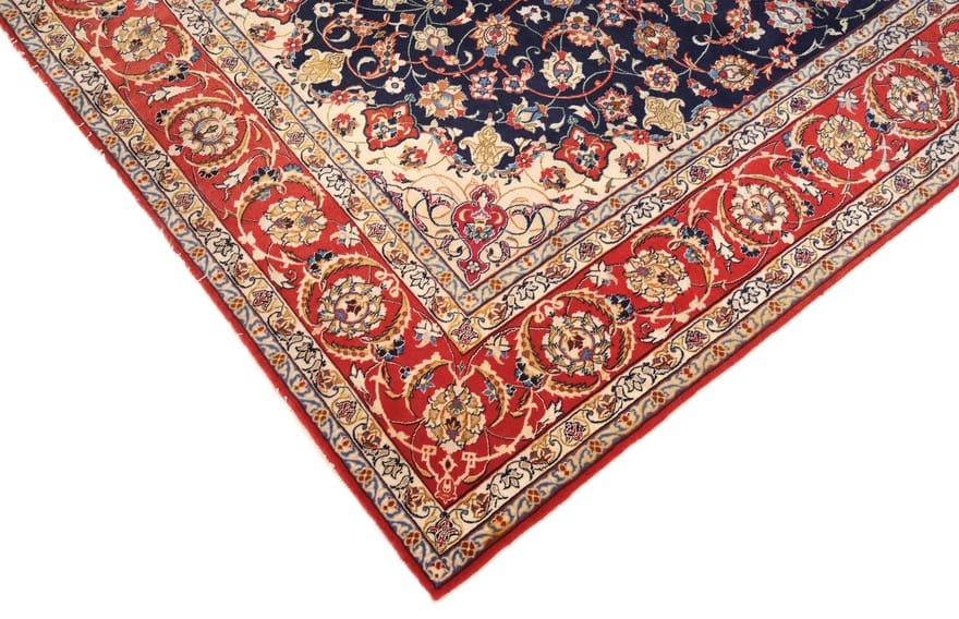 perserteppich-esfahan-238-x-160-cm-wolle-seide-handgeknupft-5 Isfahan Perserteppich 238 × 160 cm aus Wolle & Seide, handgeknüpft