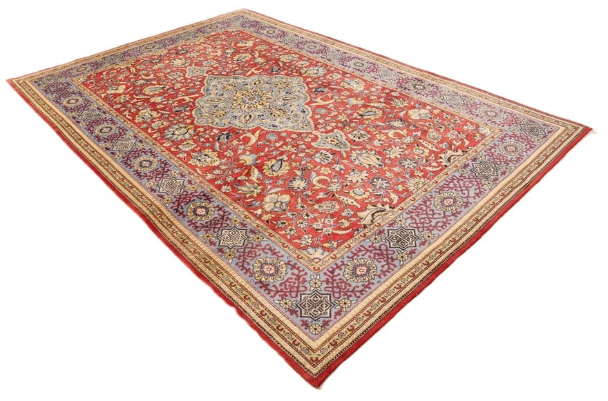 Ghom Perserteppich aus Iran, 325 × 210 cm