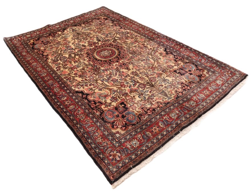 Bijar Perserteppich 218 × 140 cm aus Wolle, handgeknüpft