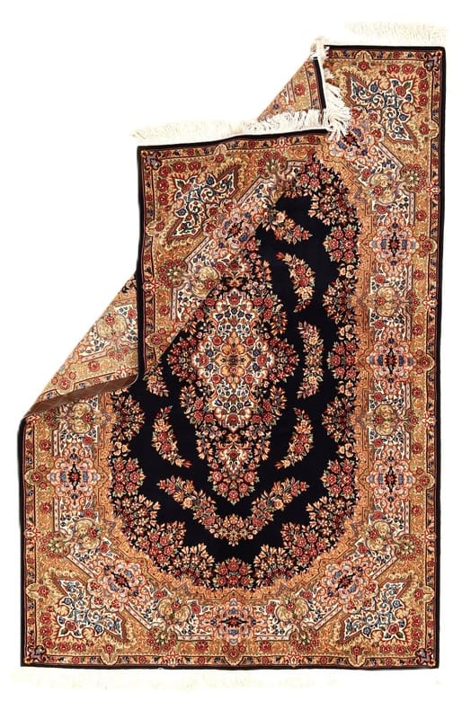 Kerman Perserteppich aus Iran, 248 × 167 cm
