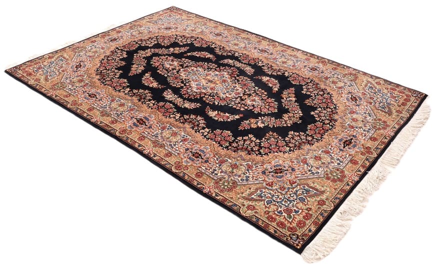 Kerman Perserteppich aus Iran, 248 × 167 cm