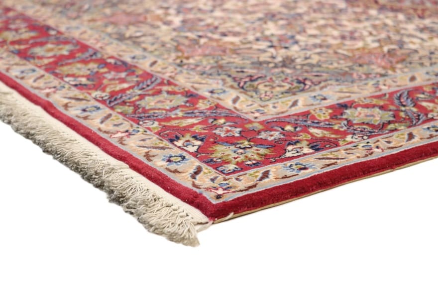 Handgeknüpfter Isfahan Perserteppich, 164 × 109 cm, Wolle