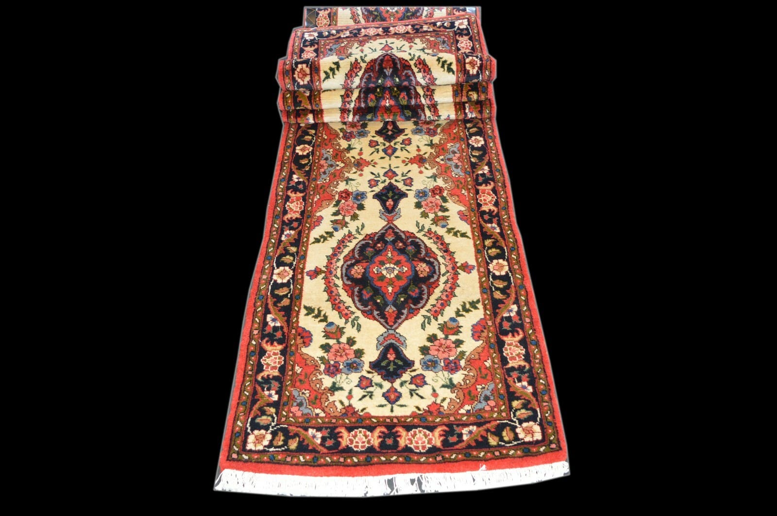 Handgeknüpfter Zanjan Perserteppich 520 × 76 cm