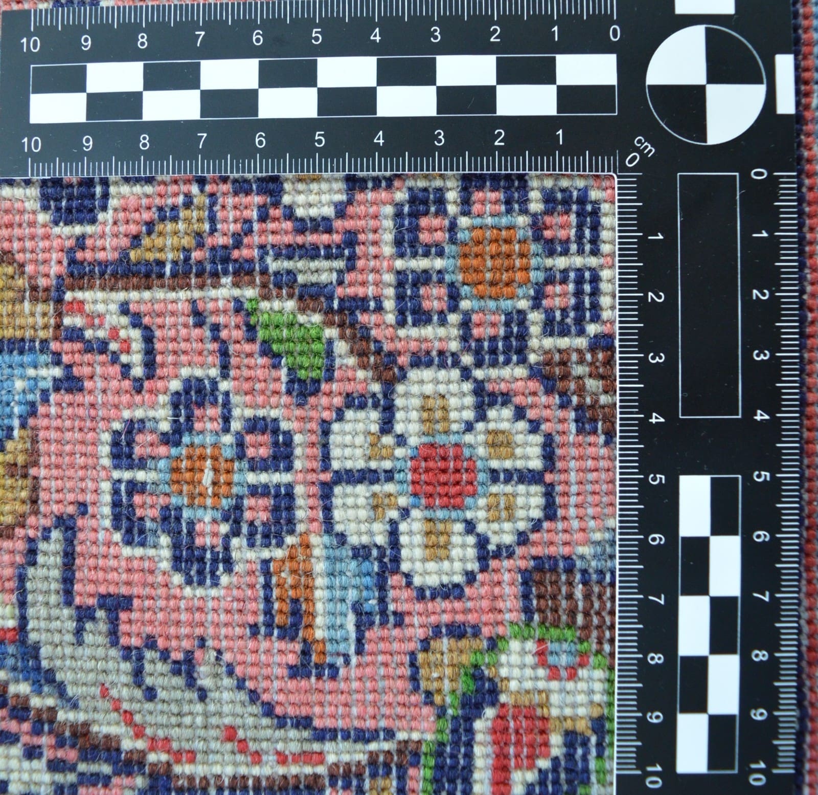 Sarough Farahan Perserteppich 216 × 216 cm aus Wolle, handgeknüpft