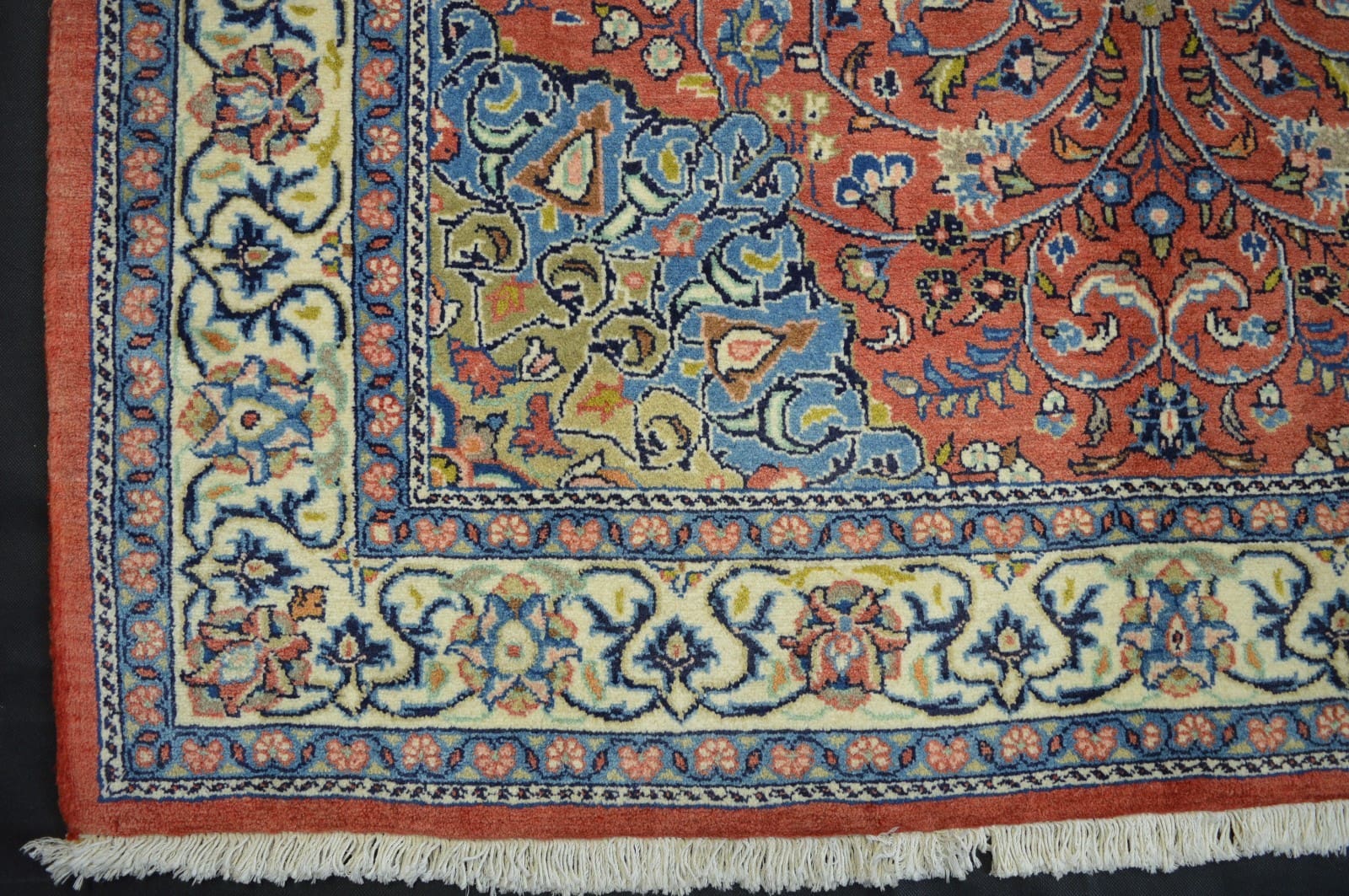 Handgeknüpfter Sarough Farahan Perserteppich, 211 × 134 cm, Wolle