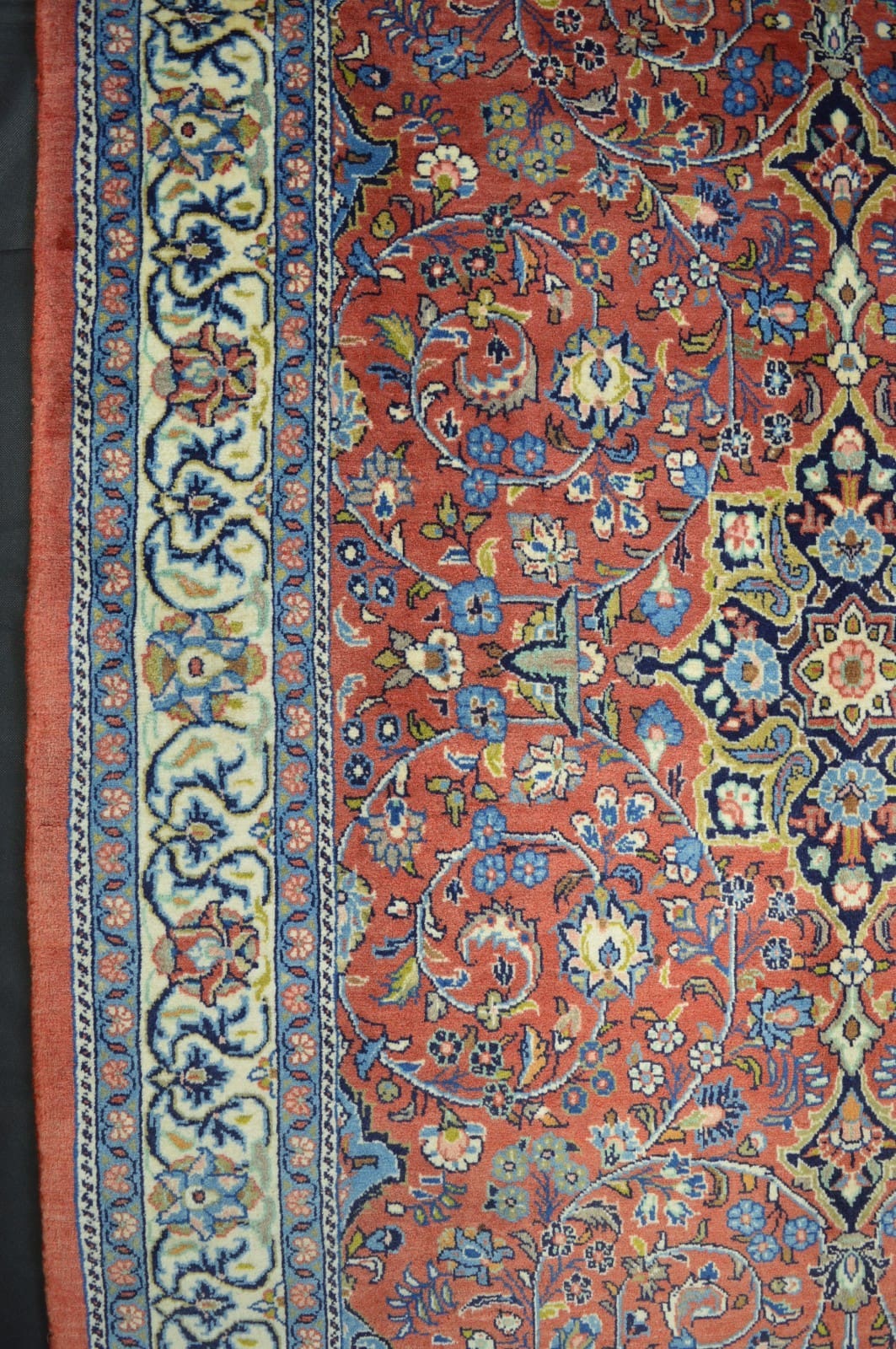 Handgeknüpfter Sarough Farahan Perserteppich, 211 × 134 cm, Wolle