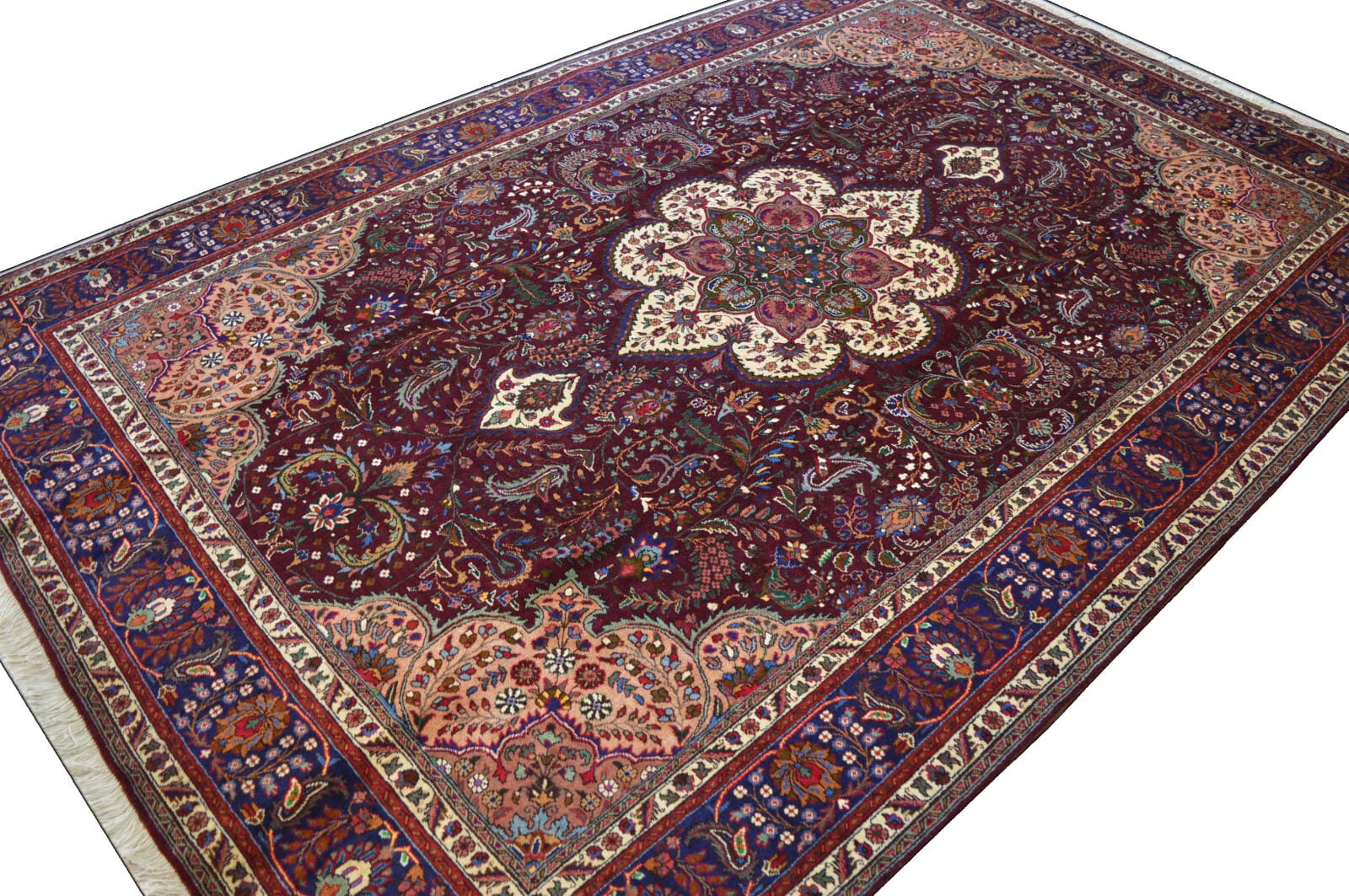 Handgeknüpfter Täbriz Perserteppich 295 × 205 cm