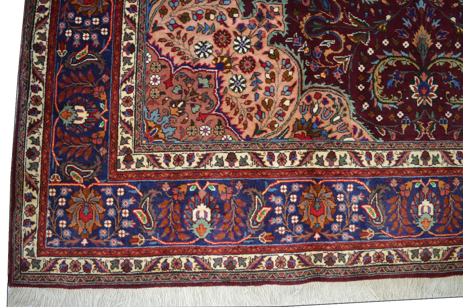 Handgeknüpfter Täbriz Perserteppich 295 × 205 cm
