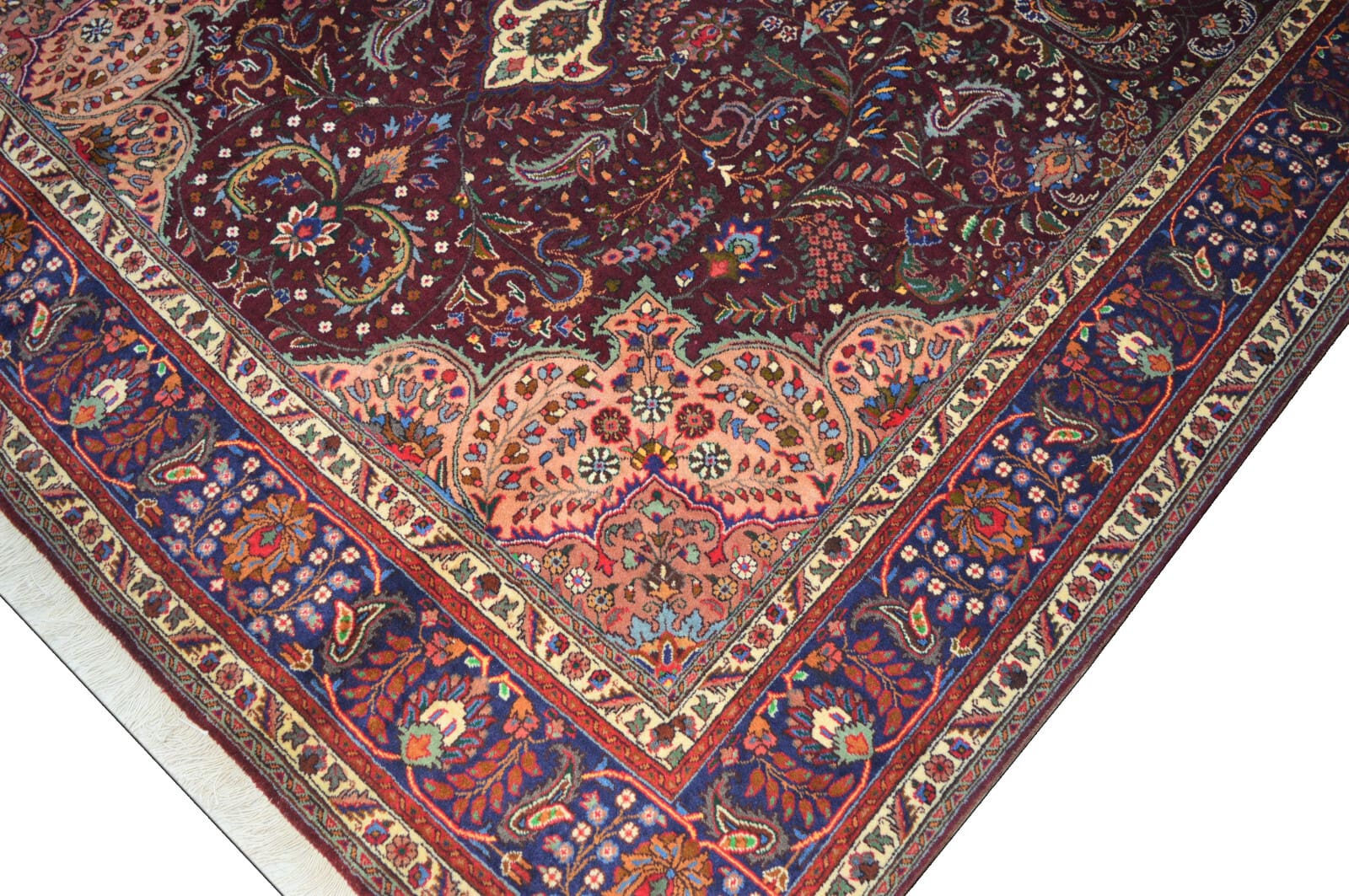 Handgeknüpfter Täbriz Perserteppich 295 × 205 cm