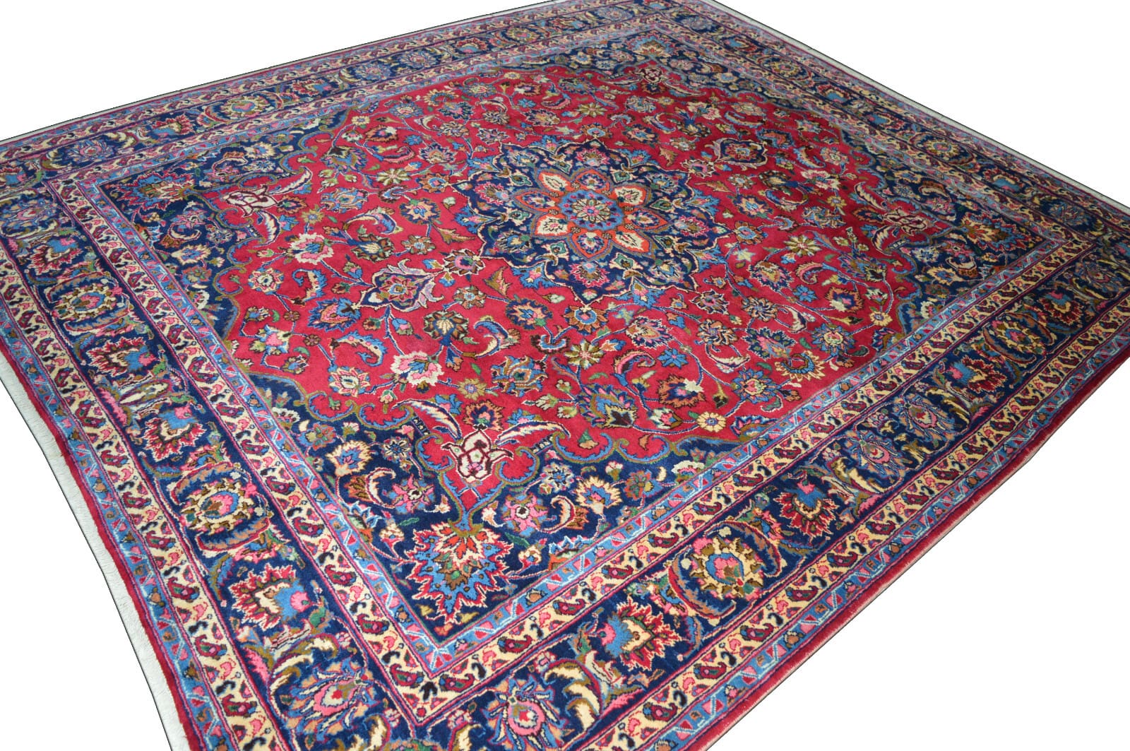 perserteppich-mashad-294-x-250-cm-wolle-handgeknupft-original-3 Mashhad Perserteppich 294 × 250 cm aus Wolle, handgeknüpft