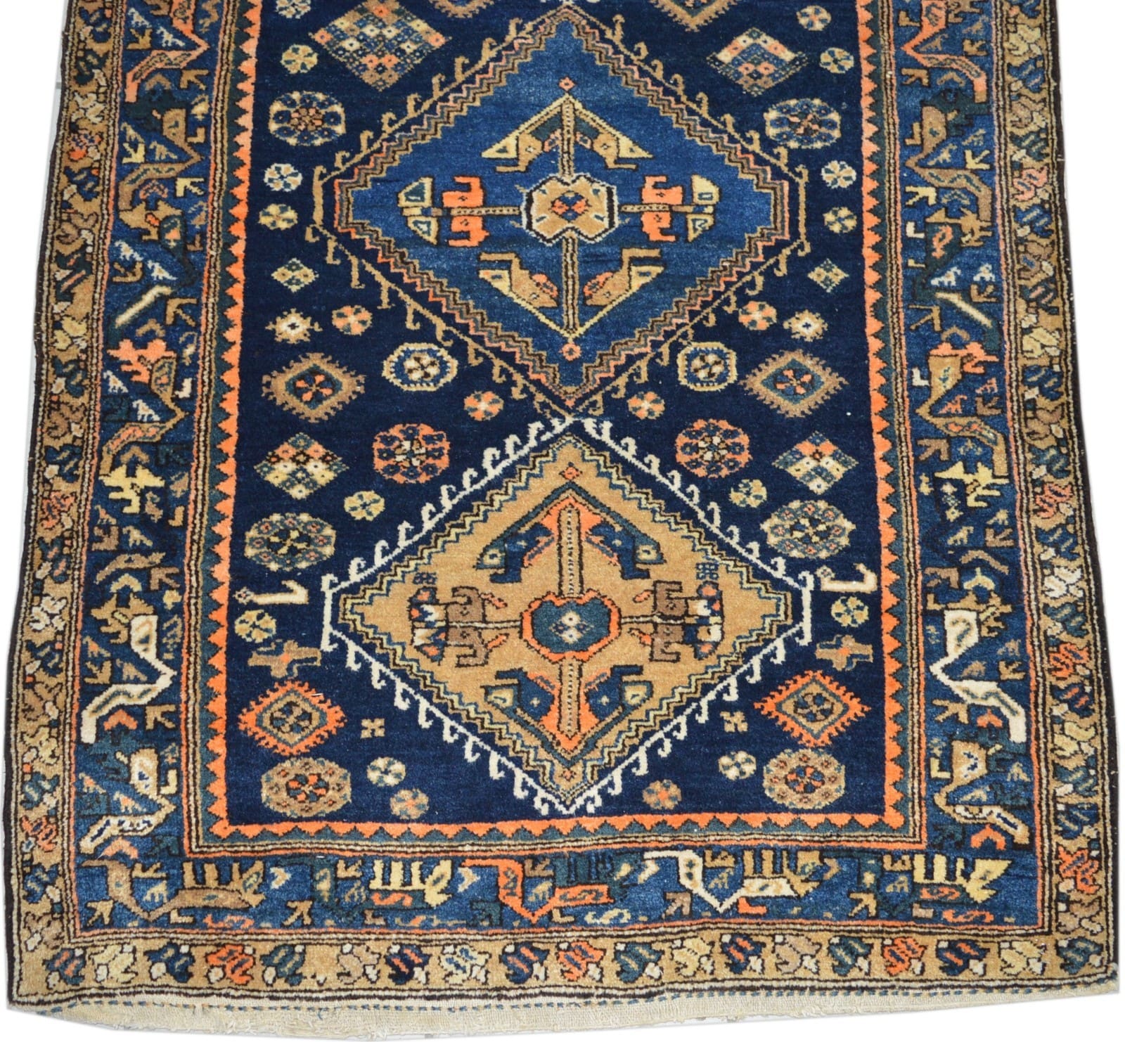 Handgeknüpfter Orientalisch Perserteppich 460 × 120 cm