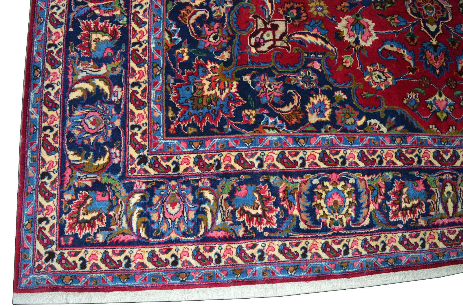 perserteppich-mashad-294-x-250-cm-schurwolle-handgeknupft-original-4 Mashhad Perserteppich aus Iran, 294 × 250 cm