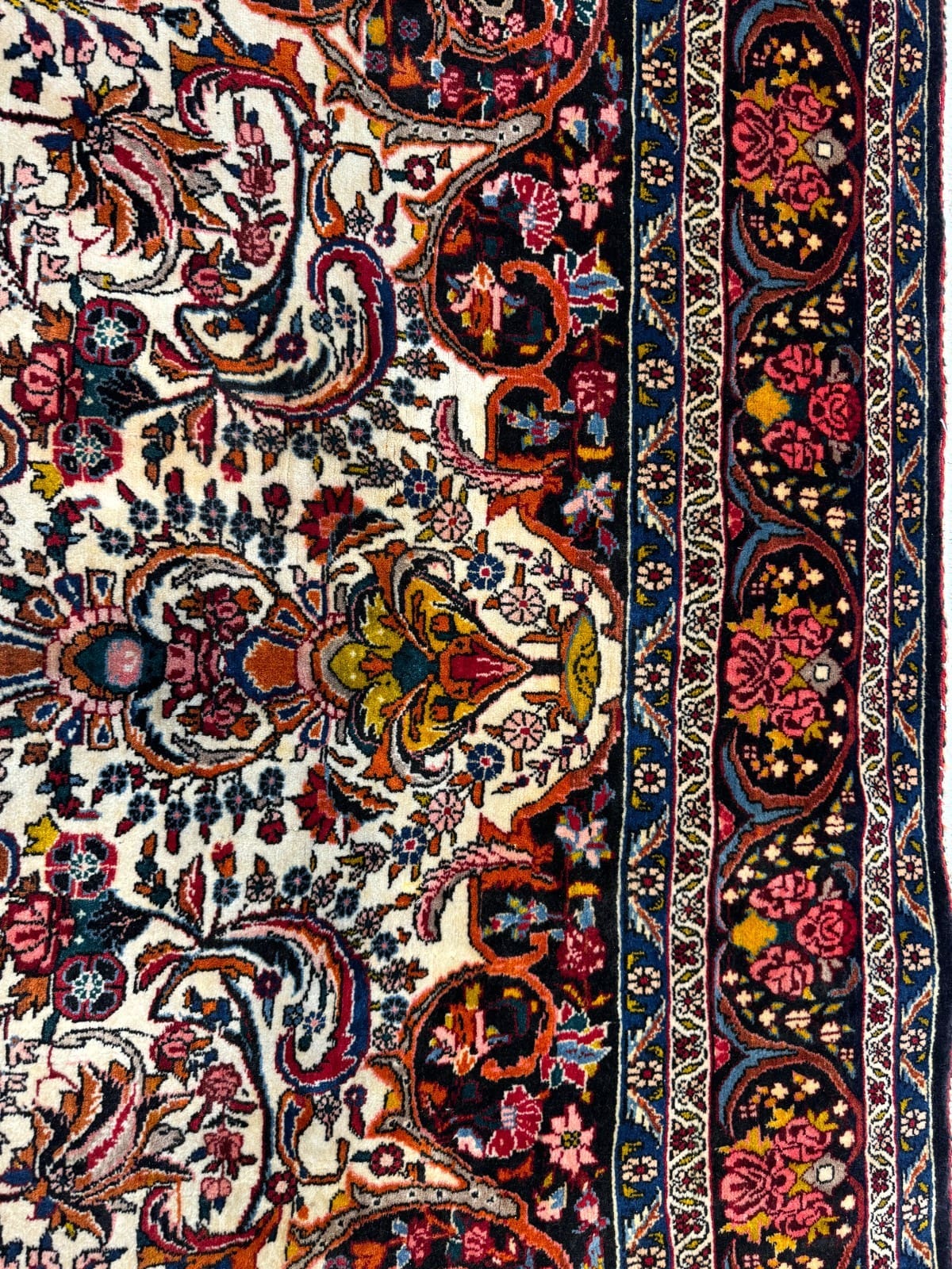 Bijar Perserteppich 337 × 220 cm aus Wolle, handgeknüpft