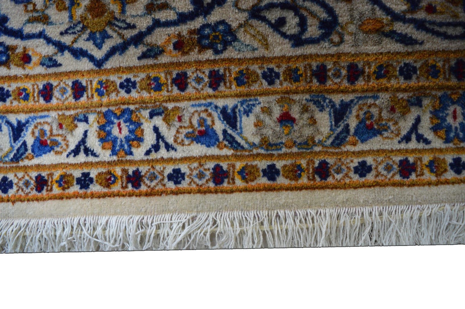 Kashan Perserteppich aus Iran, 410 × 275 cm