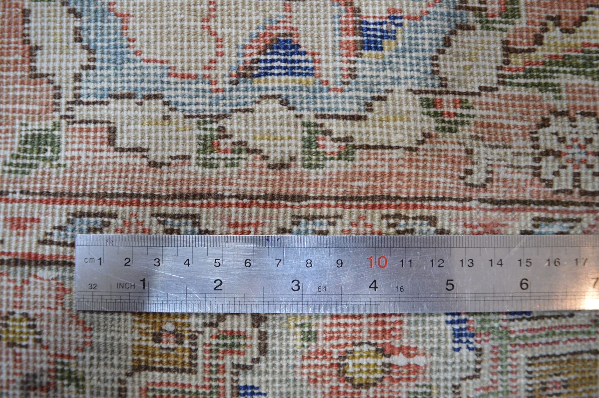 Täbriz Perserteppich 364 × 265 cm aus Wolle, handgeknüpft
