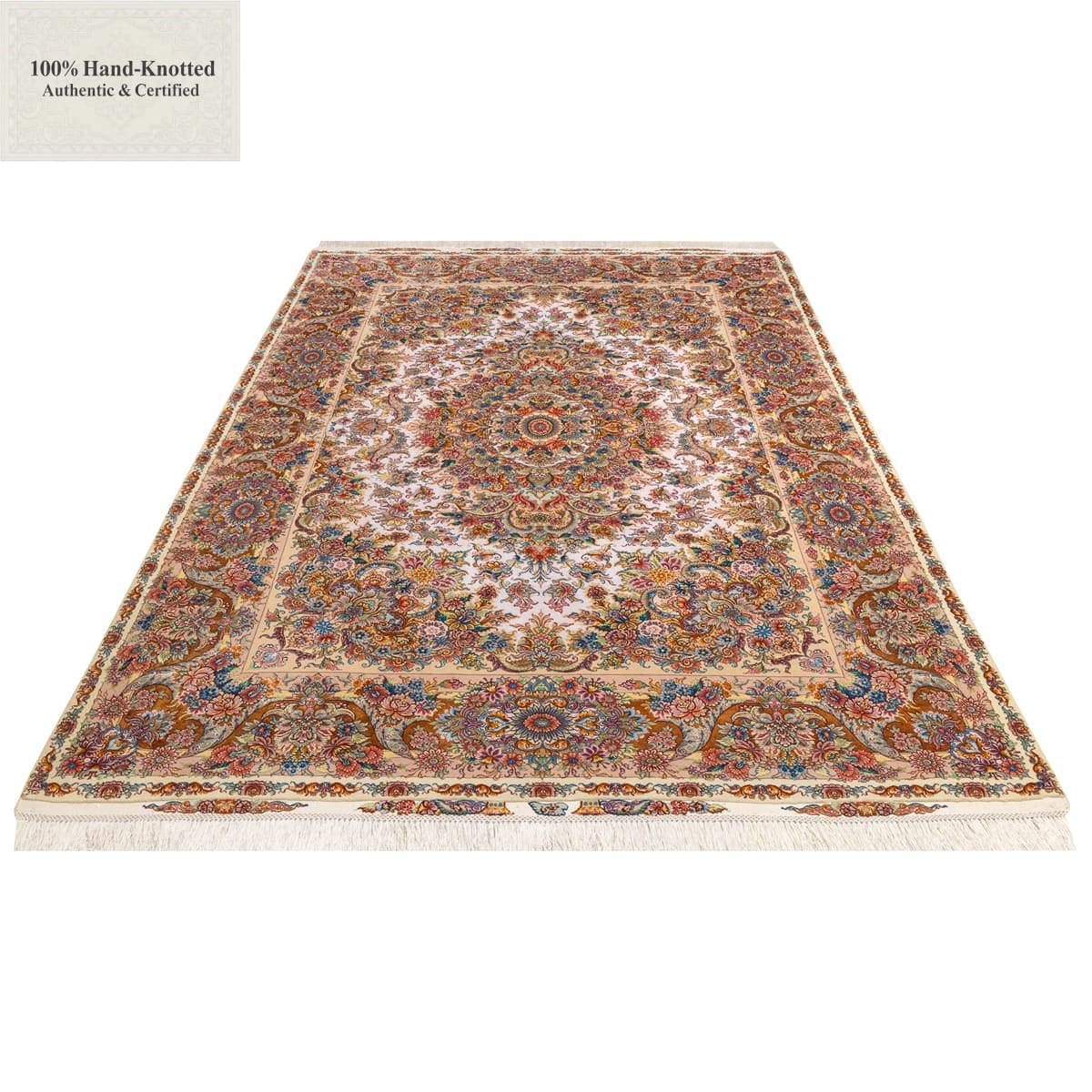Täbriz Perserteppich aus Iran, 300 × 200 cm