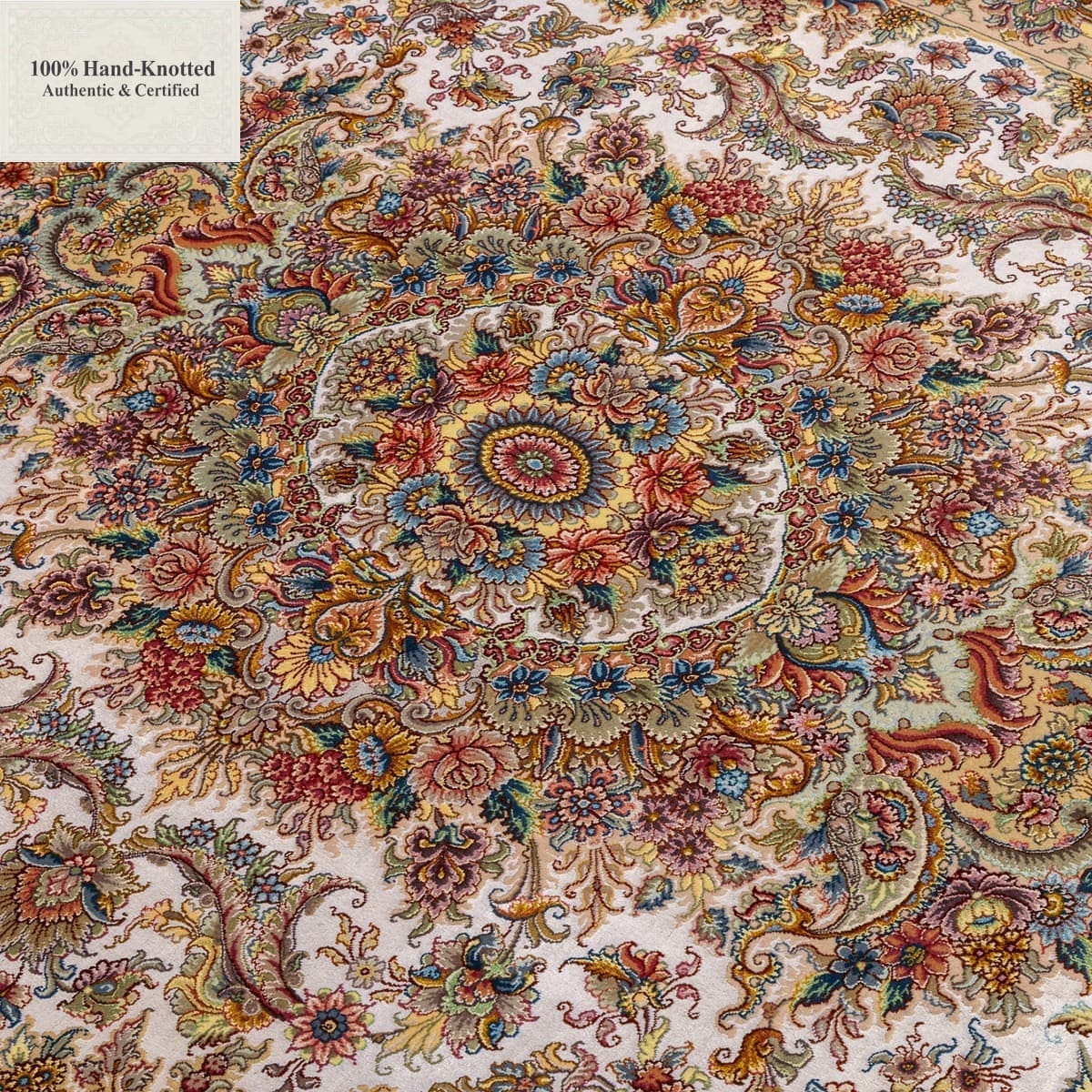 Täbriz Perserteppich aus Iran, 300 × 200 cm
