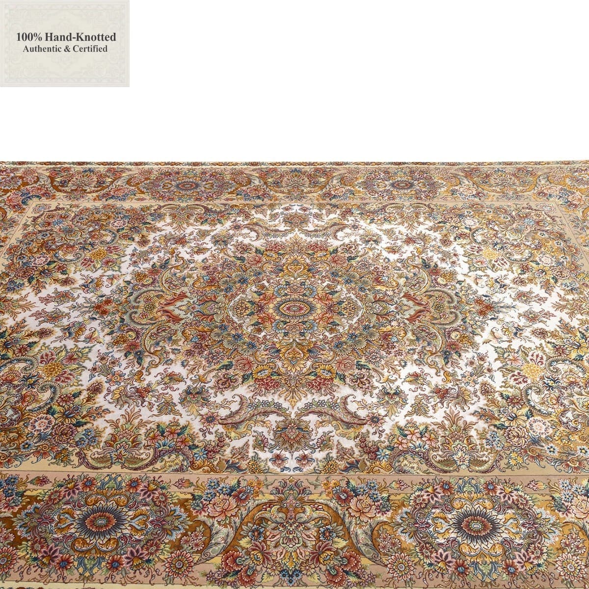Täbriz Perserteppich aus Iran, 300 × 200 cm