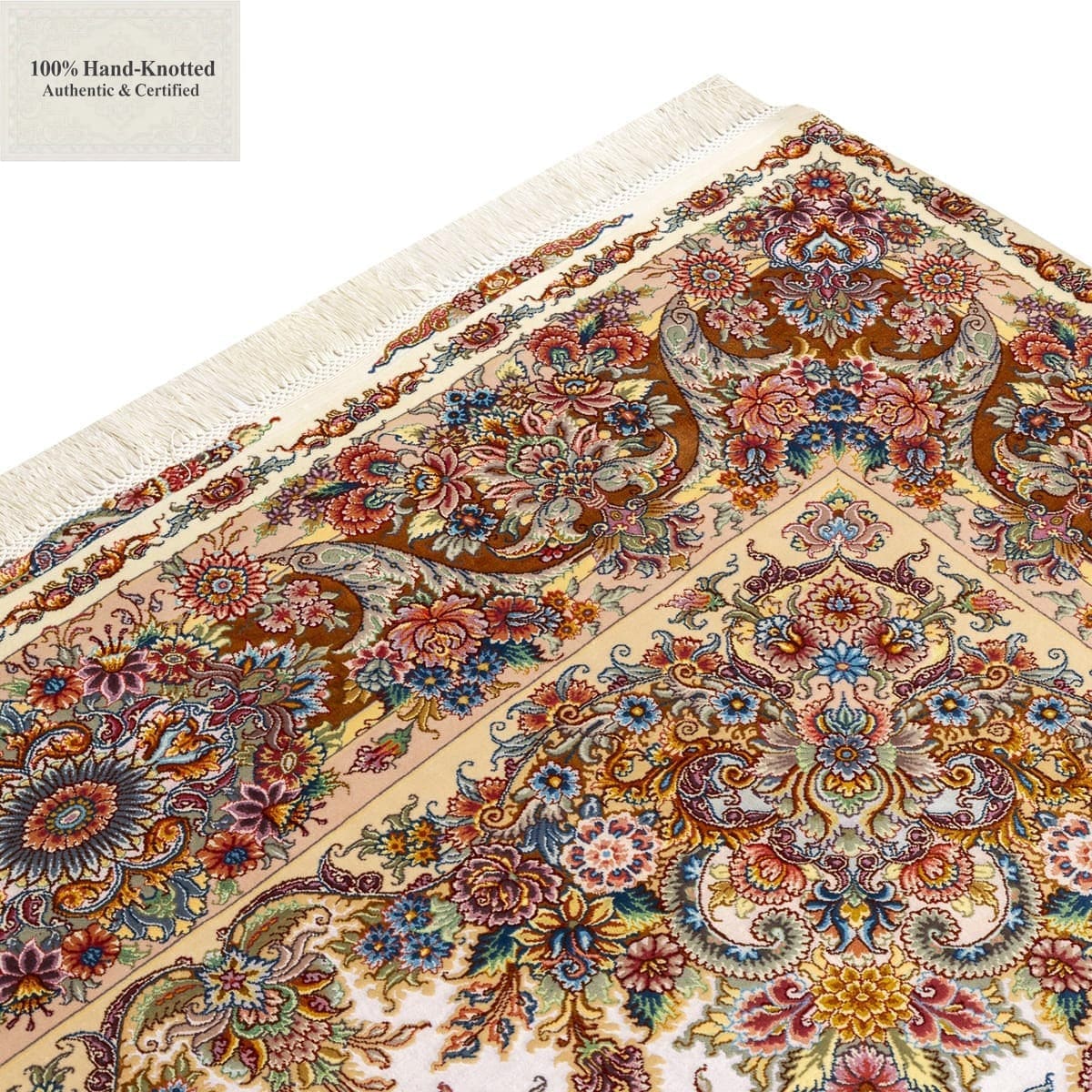 Täbriz Perserteppich aus Iran, 300 × 200 cm
