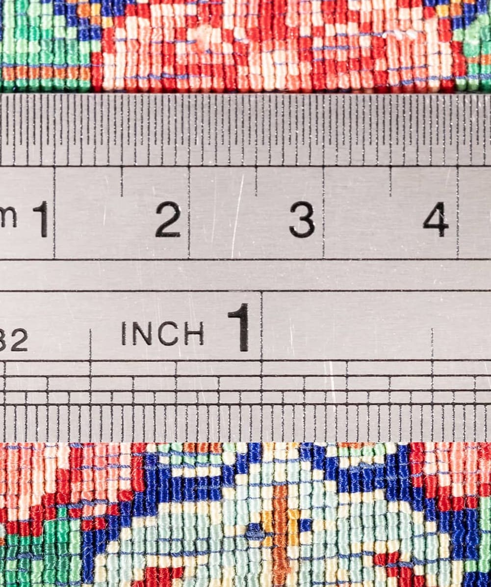 Ghom Perserteppich aus Iran, 205 × 136 cm