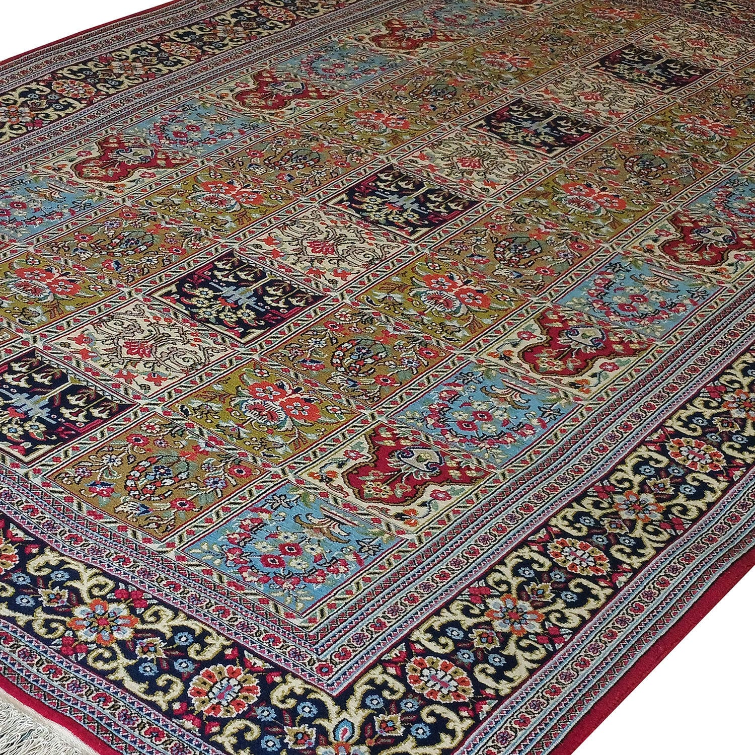 Handgefertigter Ghom Perserteppich 260 × 160 cm