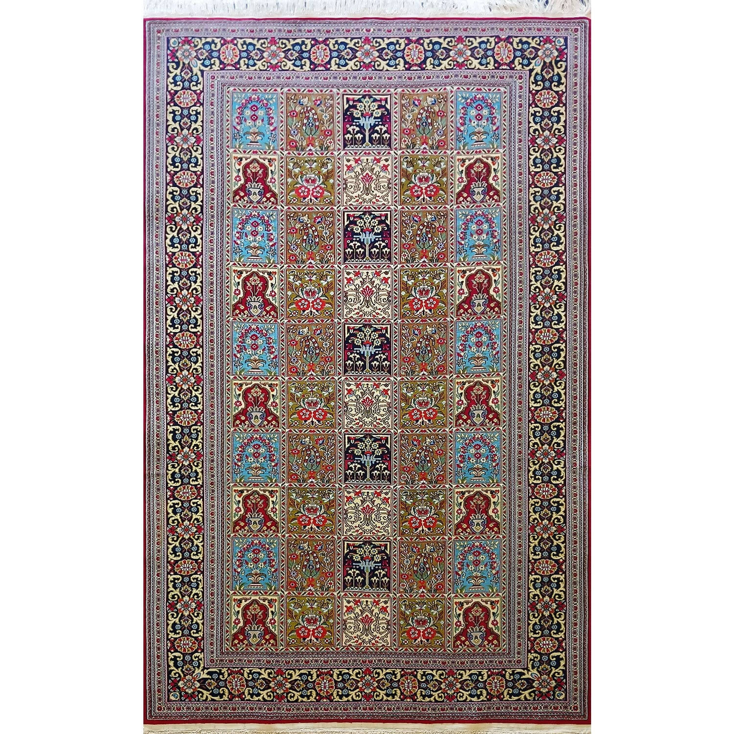 Handgefertigter Ghom Perserteppich 260 × 160 cm