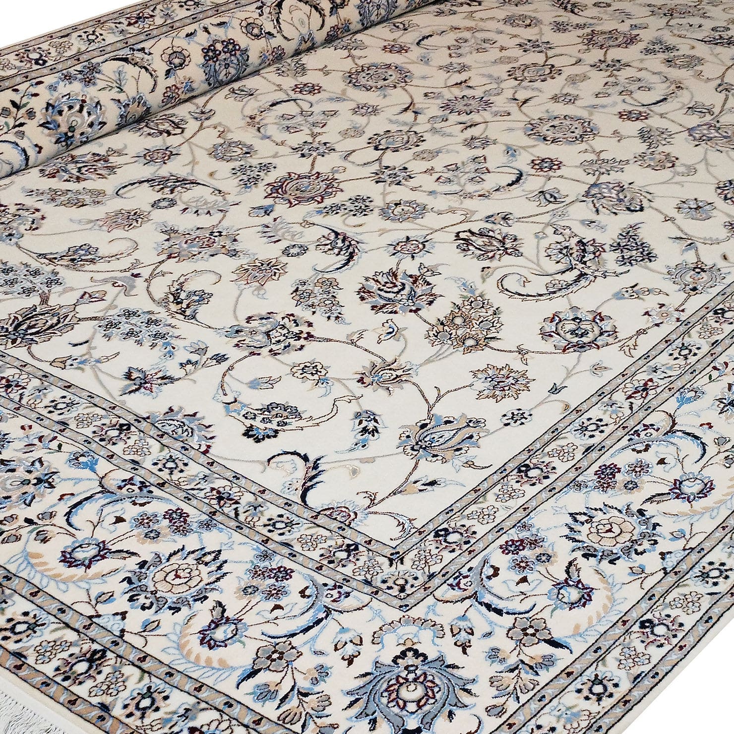 Handgeknüpfter Nain Perserteppich 260 × 360 cm