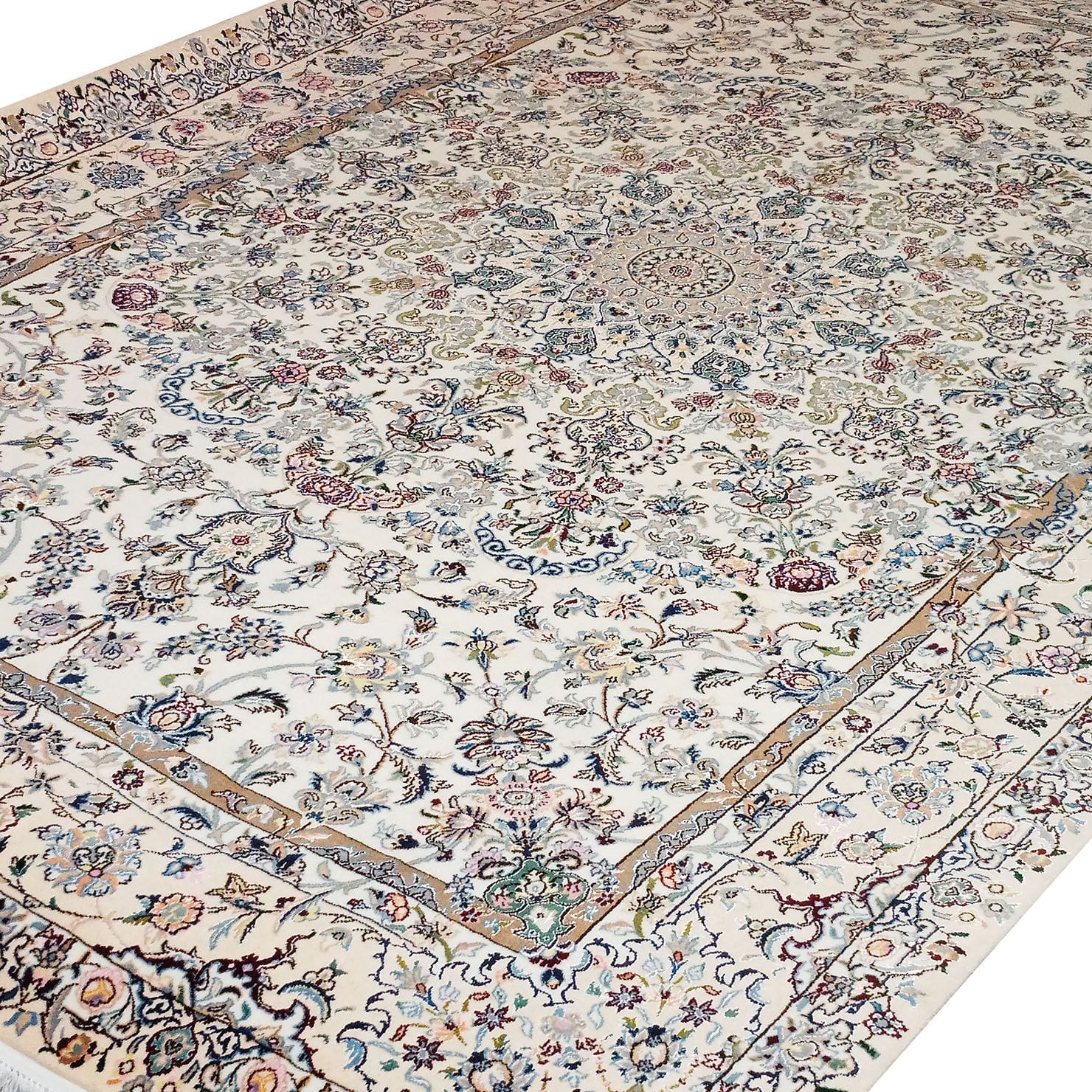 Handgeknüpfter Nain Perserteppich 200 × 310 cm