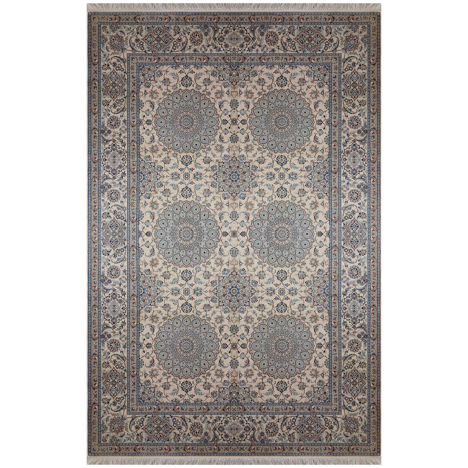 perserteppich-nain-325-x-210-cm-seide-handgeknupft-6-la-4 Nain Perserteppich aus Iran