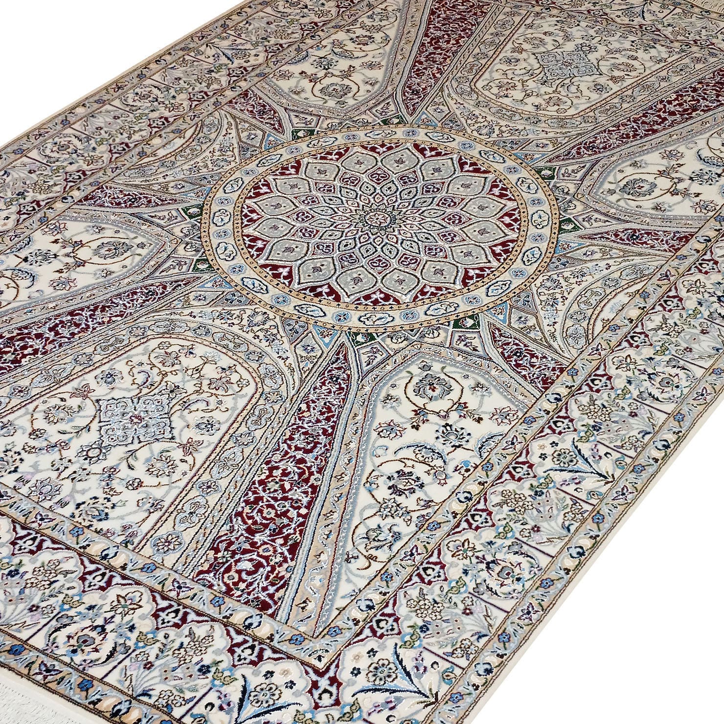 Nain Perserteppich 240 × 160 cm aus Wolle, handgeknüpft