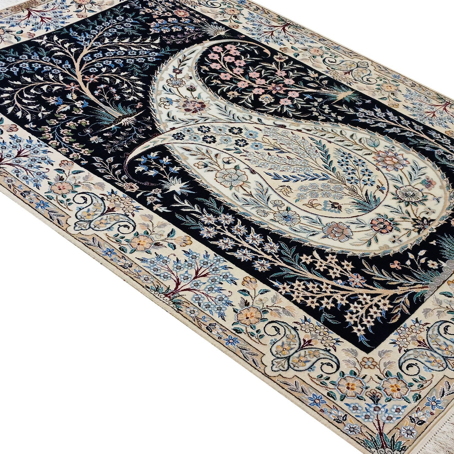Handgeknüpfter Nain Perserteppich, 200 × 130 cm