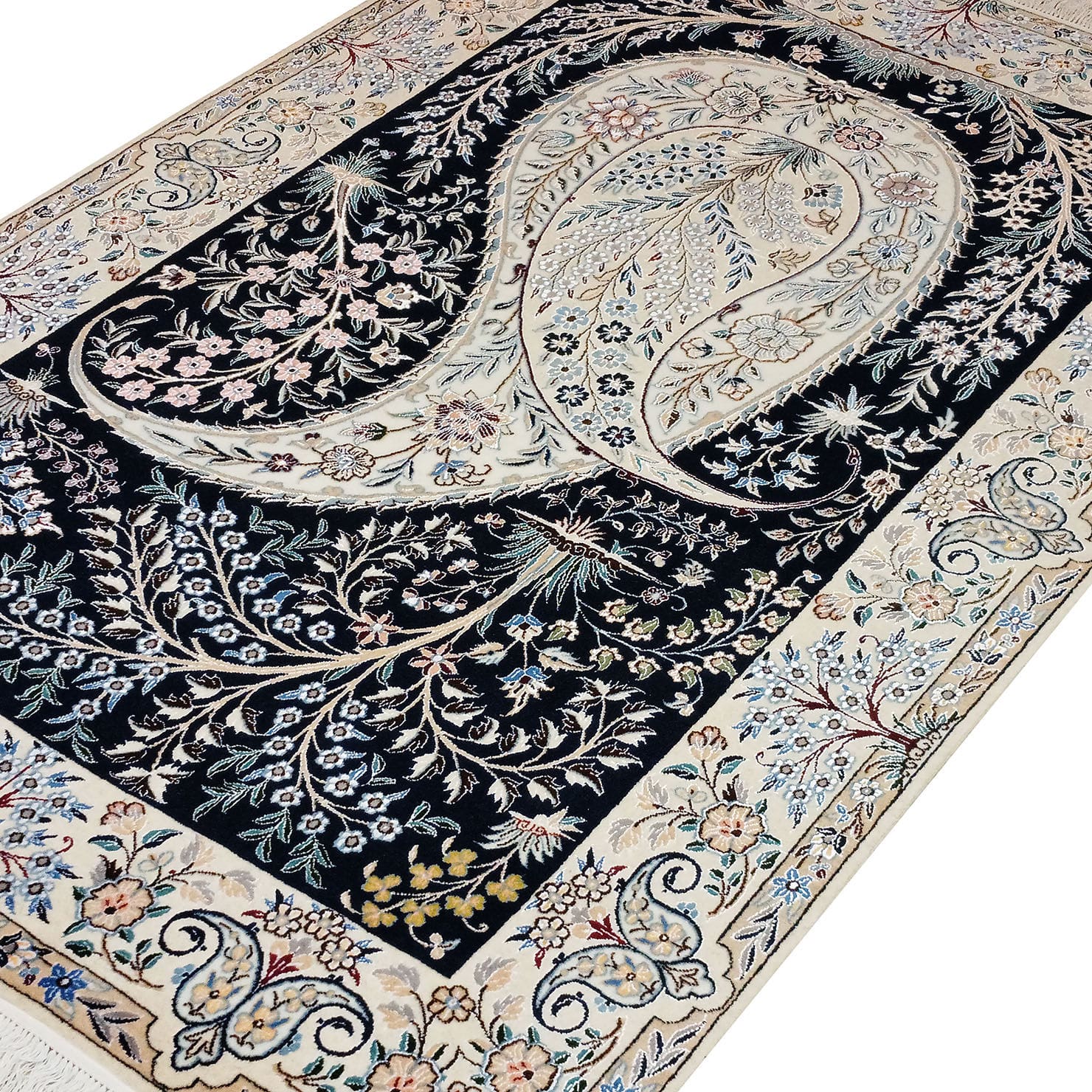 Handgeknüpfter Nain Perserteppich, 200 × 130 cm