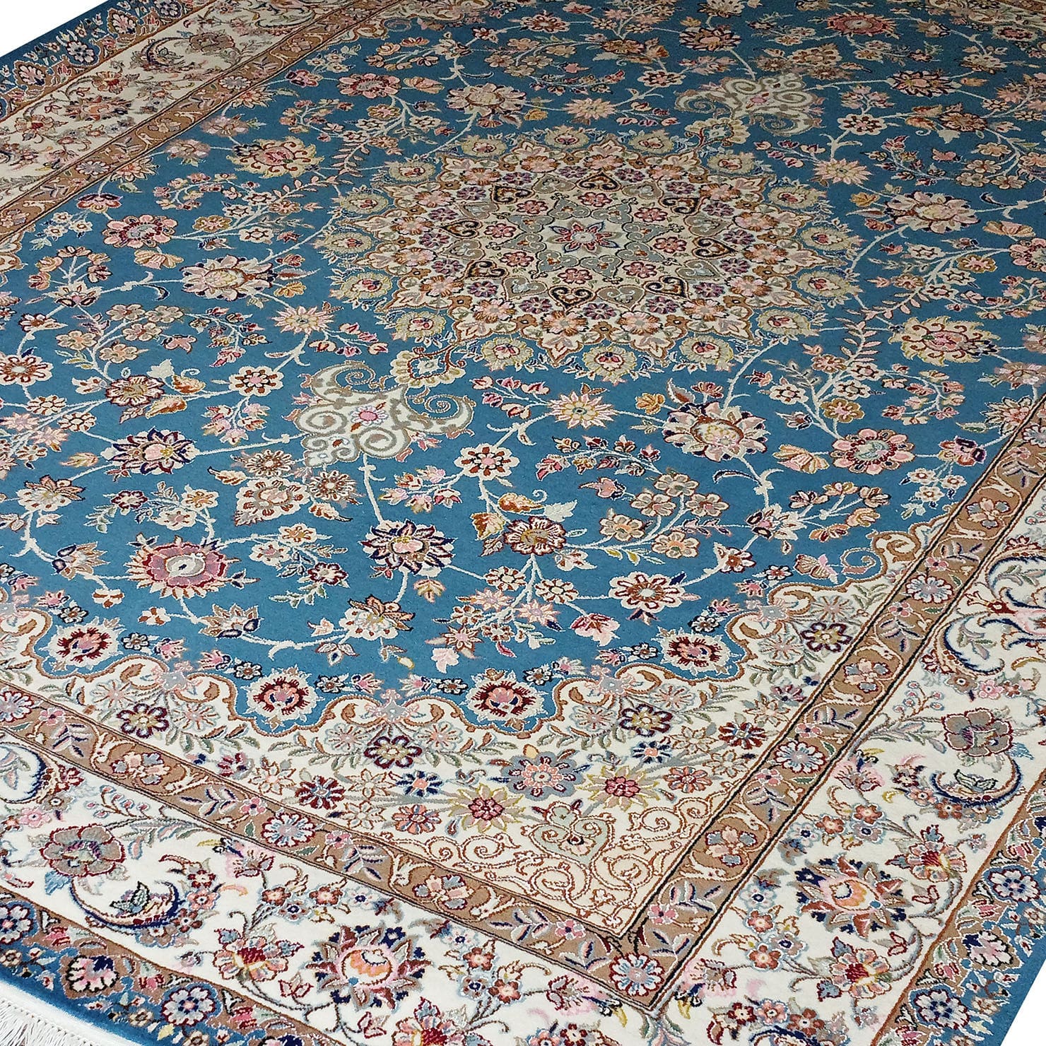 Nain Perserteppich aus Iran, 305 × 204 cm