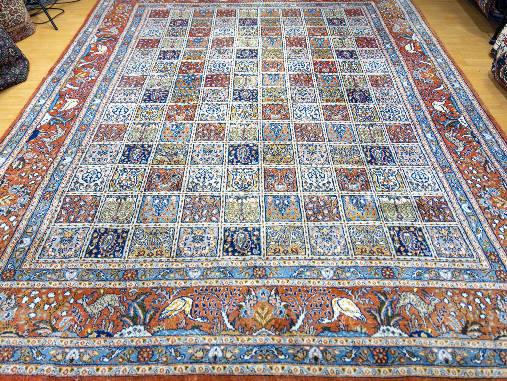Moud Perserteppich aus Iran, 312 × 245 cm