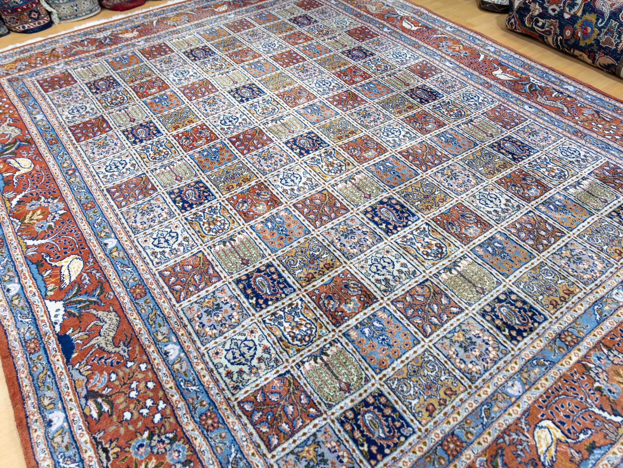 Moud Perserteppich aus Iran, 312 × 245 cm