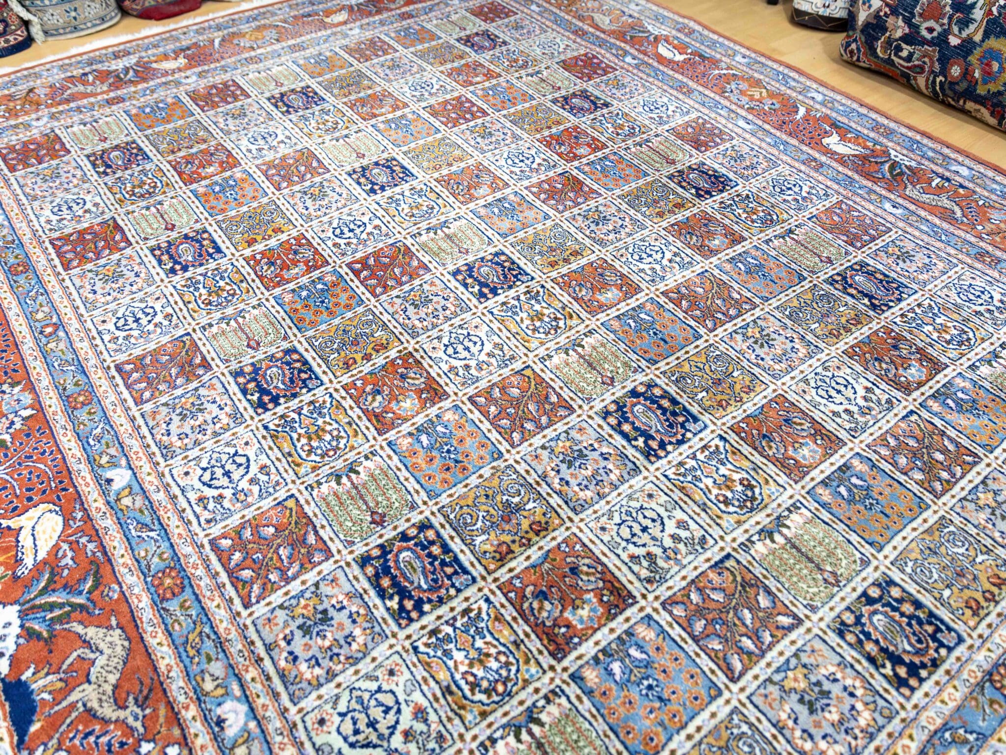 Moud Perserteppich aus Iran, 312 × 245 cm