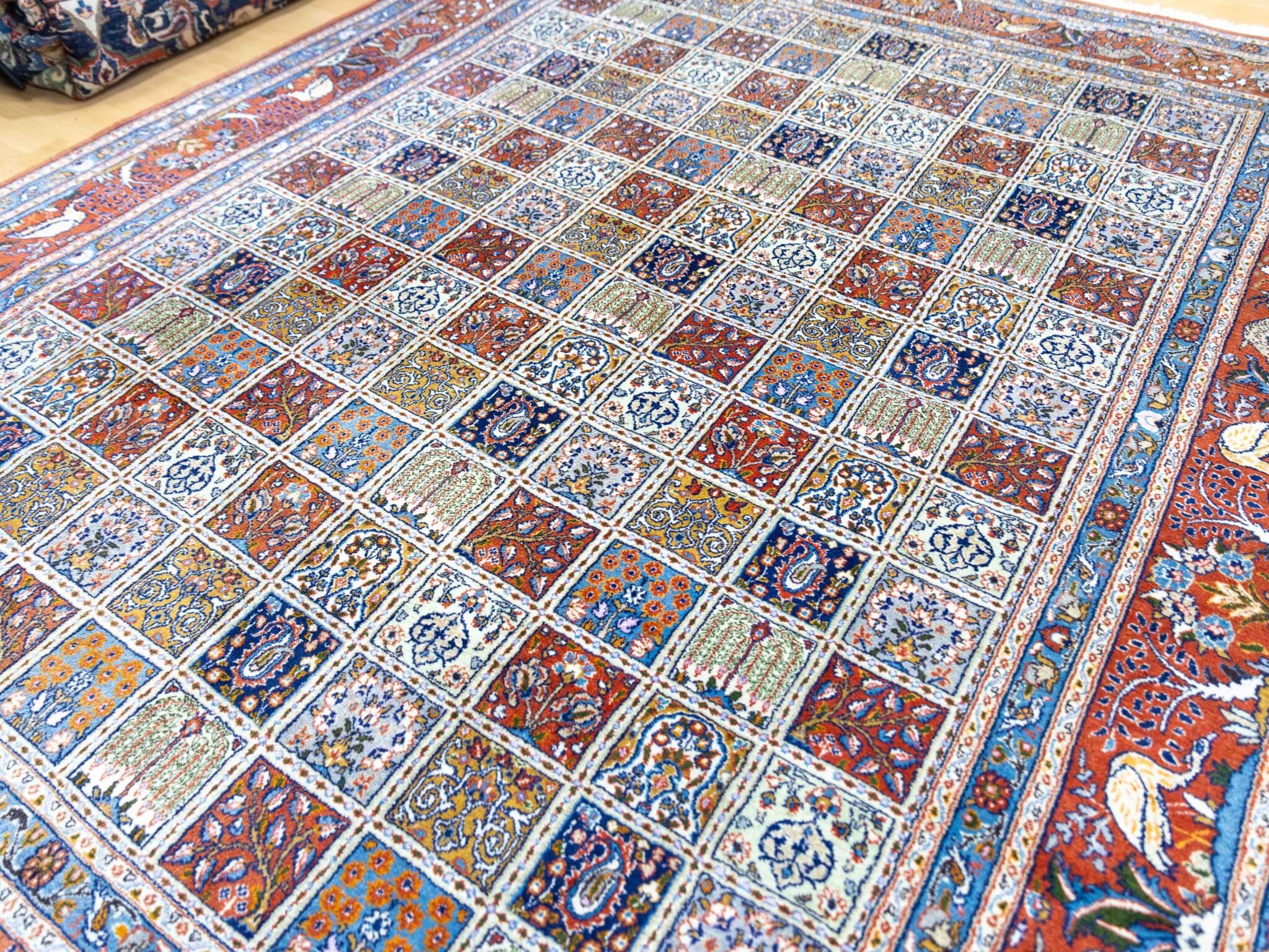 Moud Perserteppich aus Iran, 312 × 245 cm