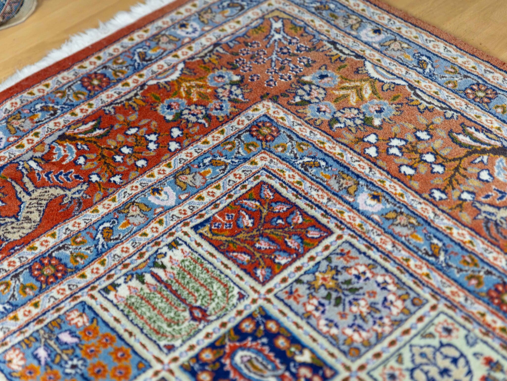 Moud Perserteppich aus Iran, 312 × 245 cm